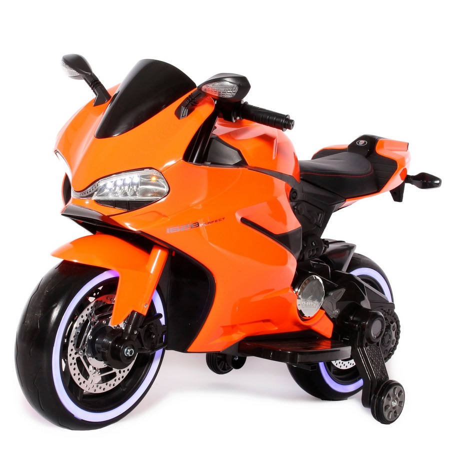 Электромотоцикл Rivertoys (оранжевый) A001AA