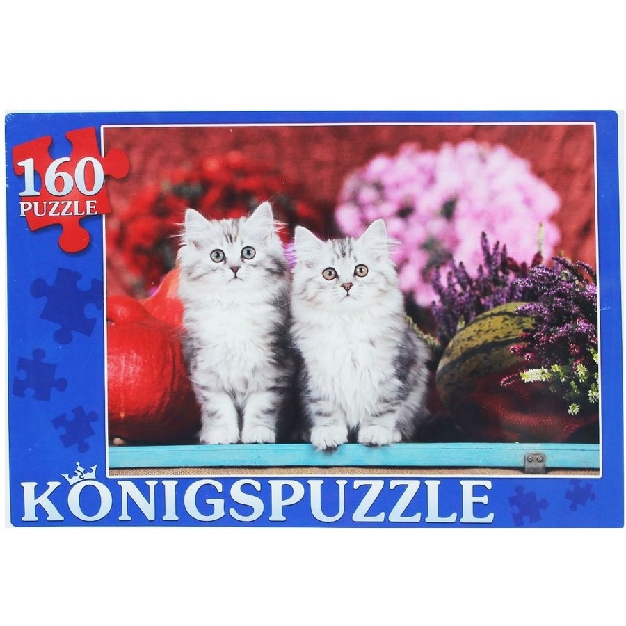 Пазлы Konigspuzzle "Пушистые котята" (160 эл)