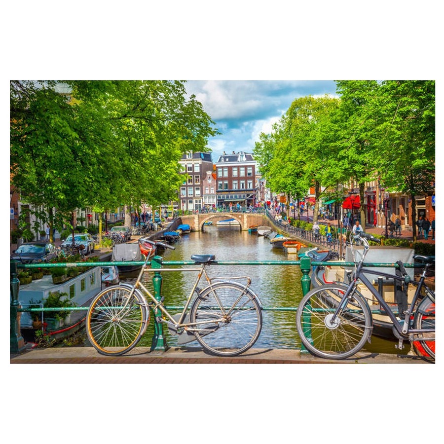 Картина по номерам "Канал в Амстердаме" (40х50 см)