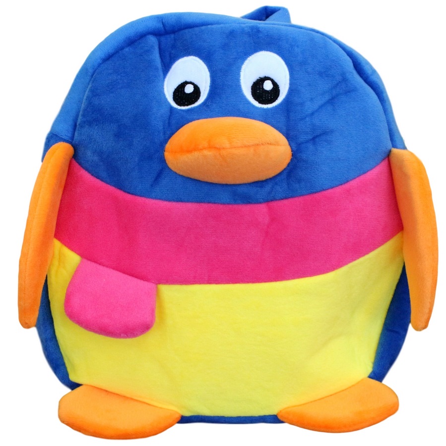 Мягкая игрушка рюкзак "Пингвин" (25x30x10 см)