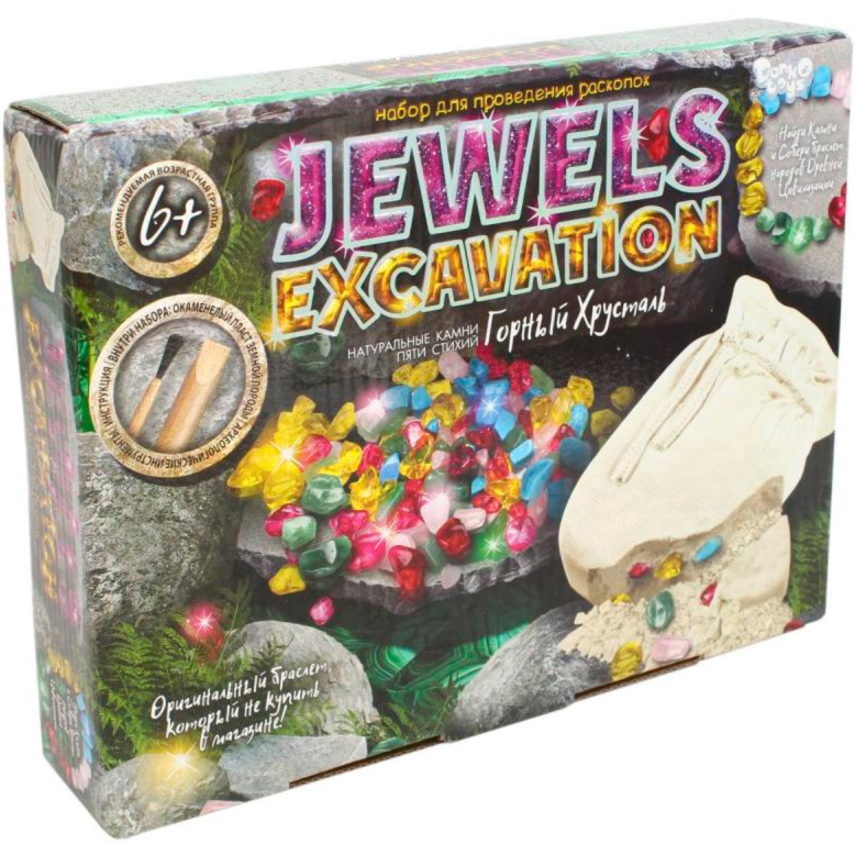 Набор для проведения раскопок Jewerly Excavation Горный хрусталь JEX-01-01