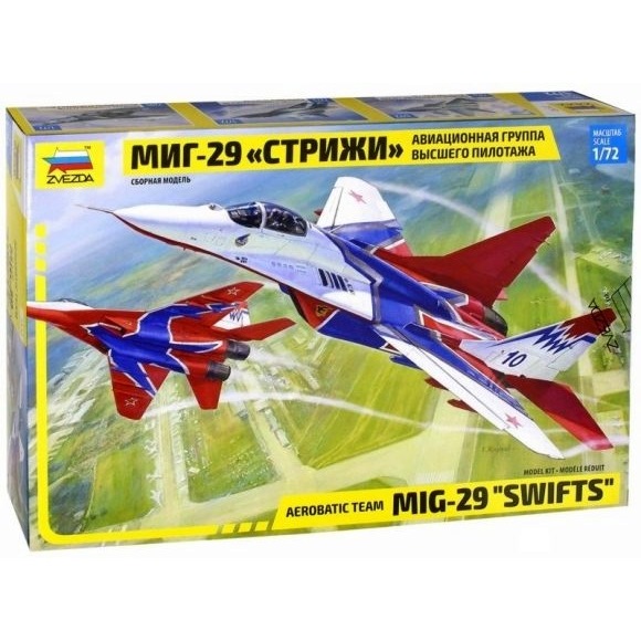 Сборная модель "Самолет МИГ-29 авиагруппа стрижи" (190 дет.)