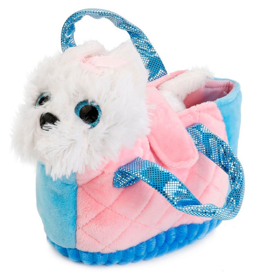 Маленький можно купить чтобы. Собачка в сумочке игрушка. Мягкая игрушка собачка в сумке. Сумочка с собачкой для девочек. Мягкая игрушка собака в сумочке.
