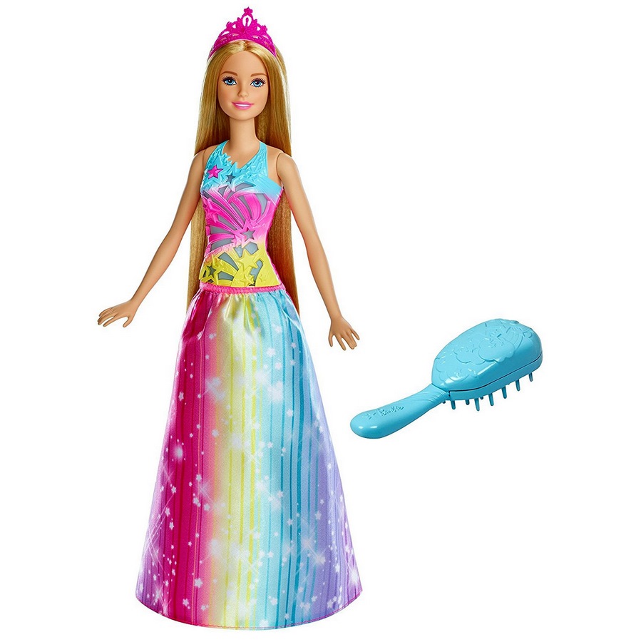 Кукла Барби "Принцесса радужной бухты" (свет, звук, 29 см)
