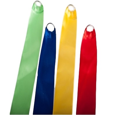 Лента на кольце (1 м, красный, синий, желтый, зеленый)