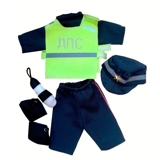 Одежда для куклы "ВиНи" Милиционер (инспектор ДПС) ВИН83007