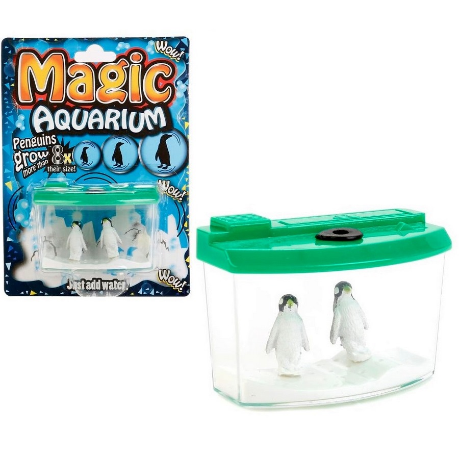 Игрушка растущая "Пингвин в аквариуме"
