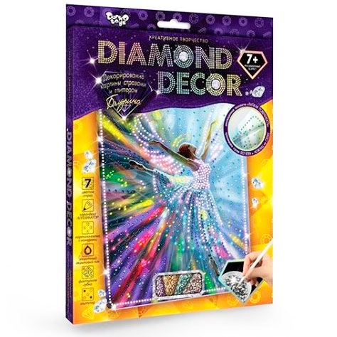 Набор креативного тв-ва Diamond Балерина DD-01-02