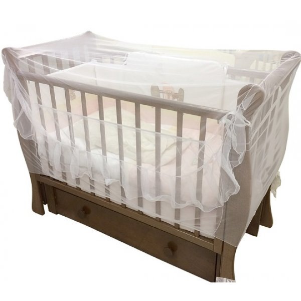 Москитная сетка на кровать/манеж Bambola "Сундучок" (75х130 см)
