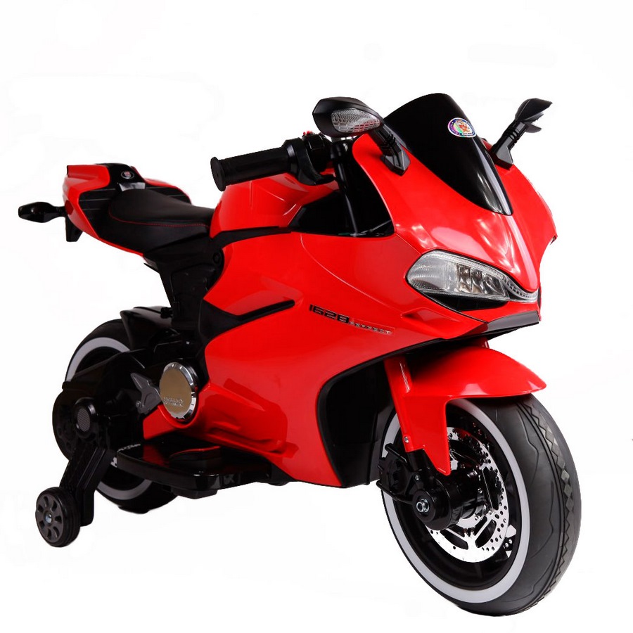 Электромотоцикл Rivertoys (красный) A001АА
