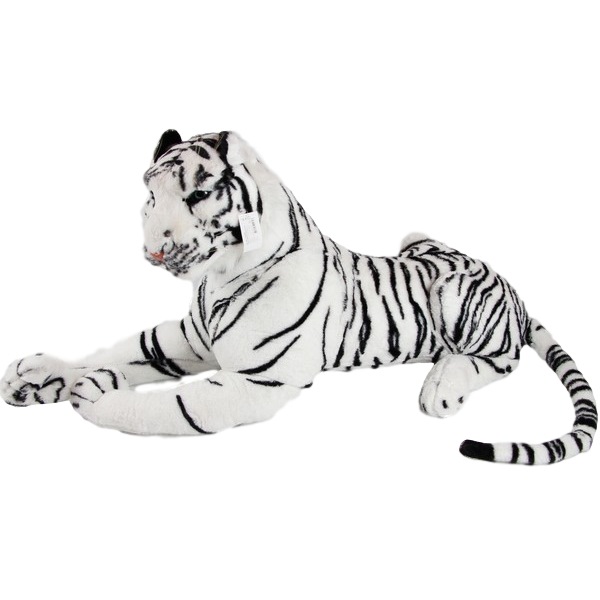 Мягкая игрушка "Белый тигр" (30х46х80 см)