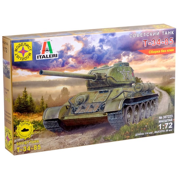 Сборная модель "Советский танк Т-34-85" (1:72) 3652610