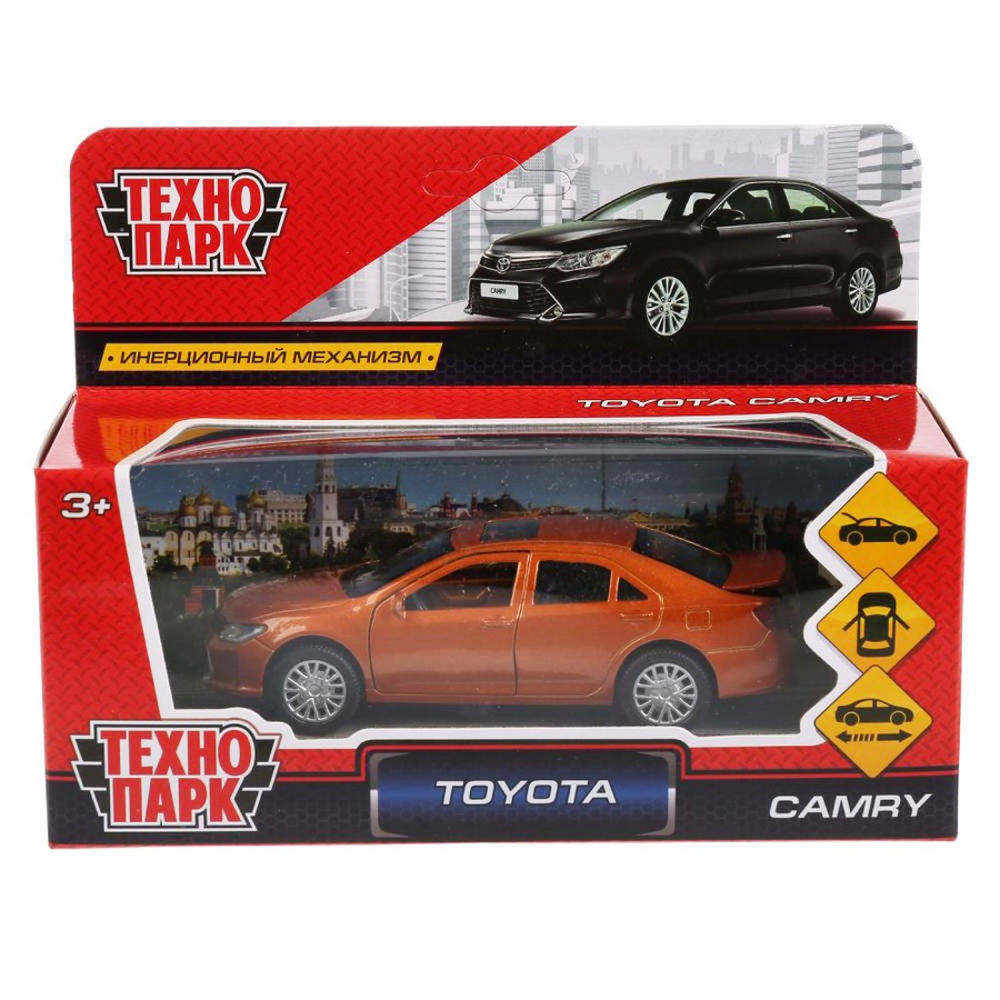 Машина "Технопарк" Toyota Camry (металл, 12 см, инерционный)
