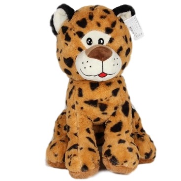 Мягкая игрушка "Леопард сидит" № 2 (24x34x19 см)