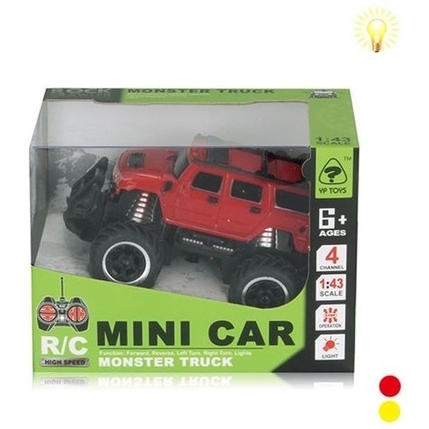 Машина Mini Car с пультом (свет)