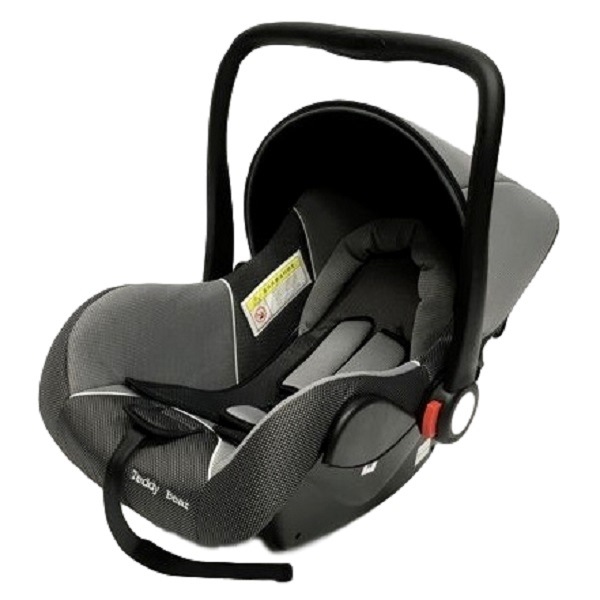 Автокресло 0-13 кг "Мишутка" Baby Car Seat (серая точка/черная точка) HB801