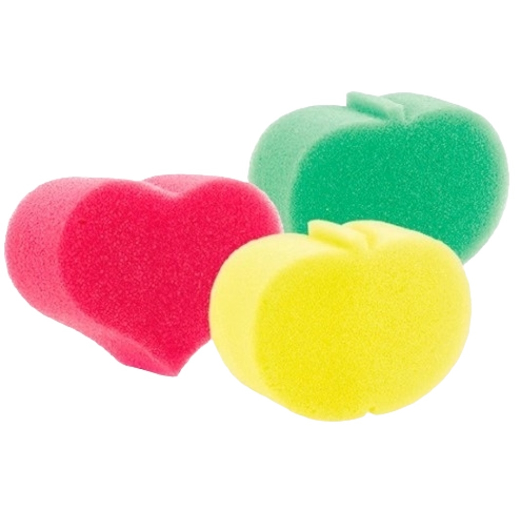 Мочалка фигурная "Курносики"