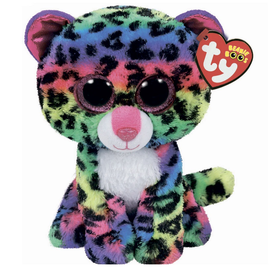 Мягкая игрушка ty Beanie Boos леопард Dotty 15 см