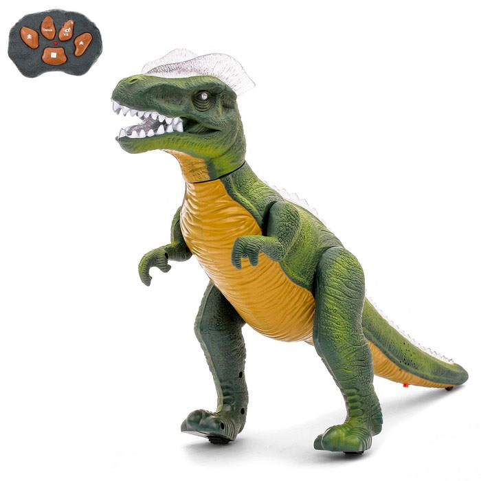 Динозавр с пультом "T-Rex" (свет, звук)