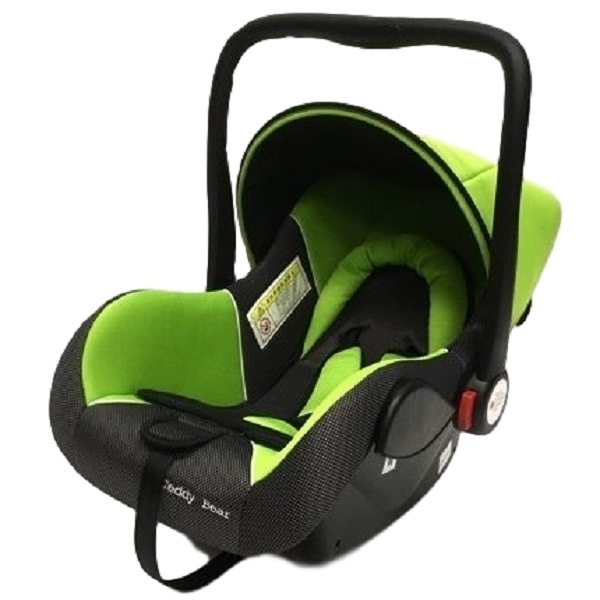 Автокресло 0-13 кг "Мишутка" Baby car seat (зеленый/черная точка) HB801