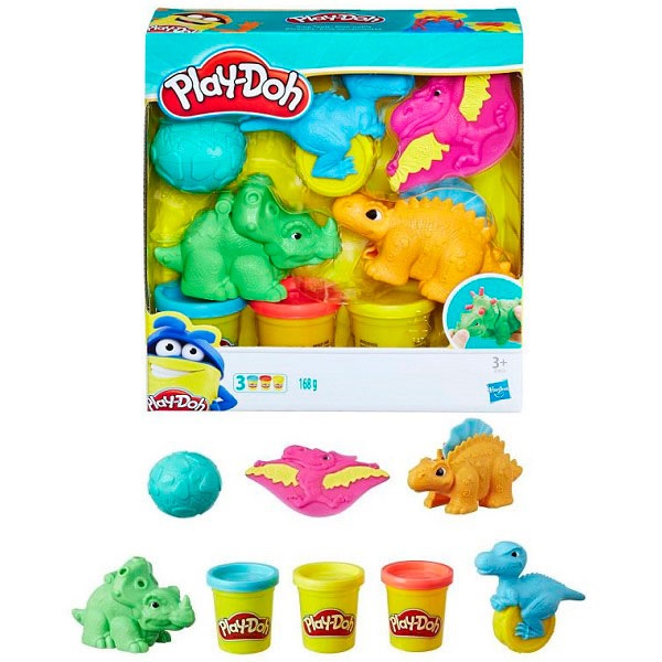 Игровой набор Play-Doh "Малыши-динозаврики"