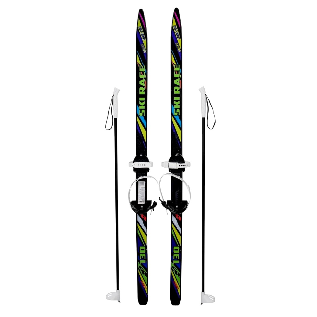 Лыжи с палками Ski Race (пластик, 130 см)