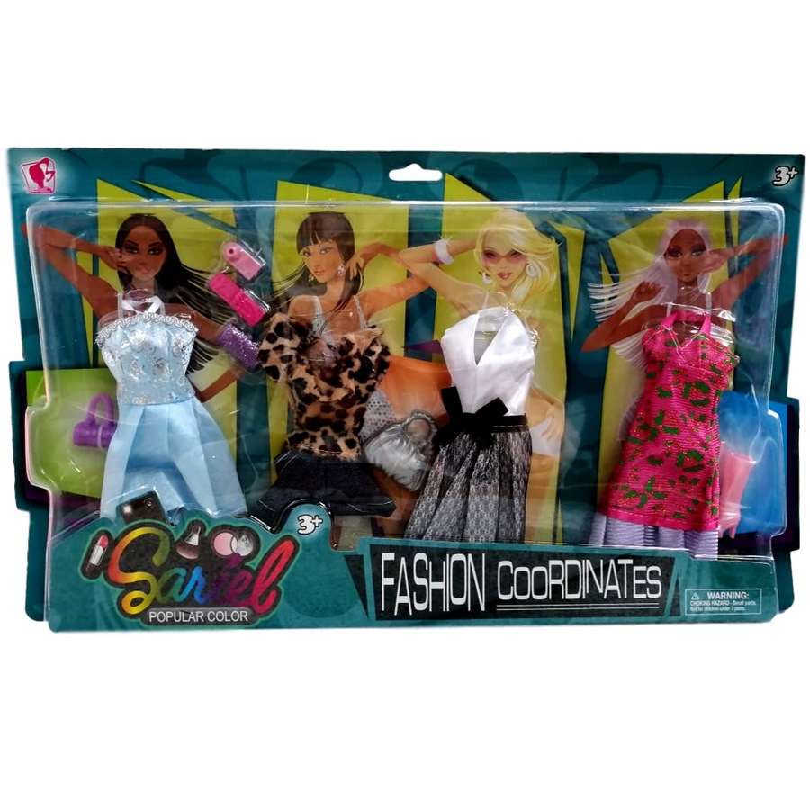 Набор одежды для куклы 30 см (10 предметов)