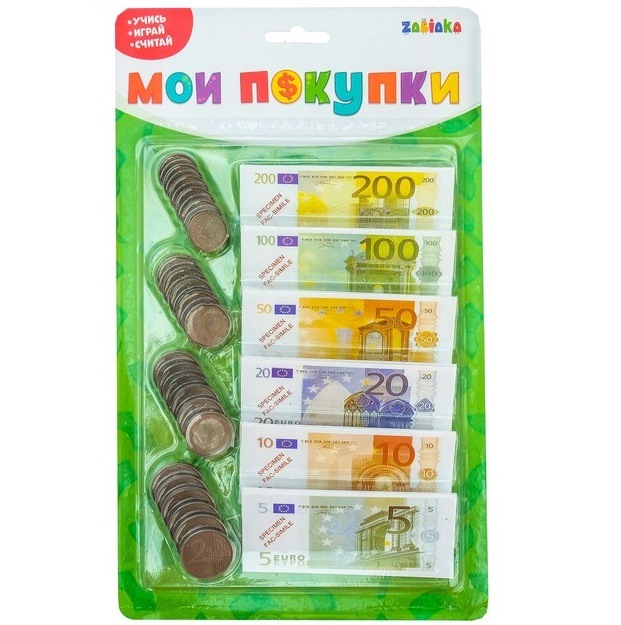 Игровой набор Zabiaka "Мои покупки" (доллар)