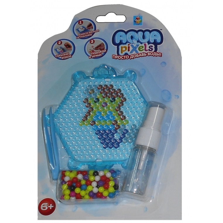 Набор для творчества Aqua pixels, 150 дет, блистер Т11386