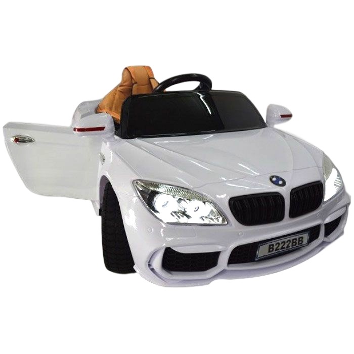 Электромобиль BMW (белый) В222ВВ