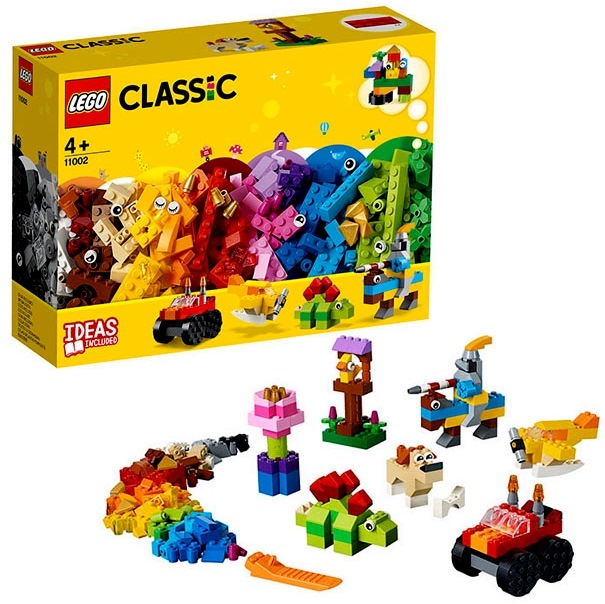 Конструктор Лего Classic "Базовый набор кубиков" 11002