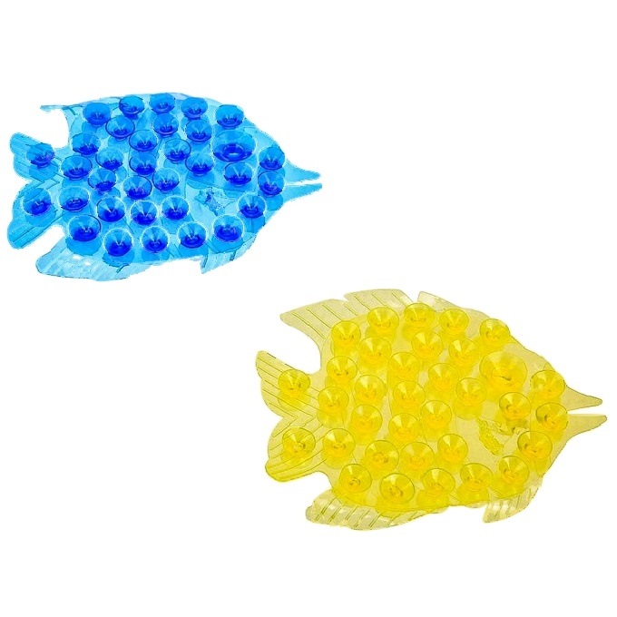 Мини-коврик для ванны "Рыбка" (11х12 см)