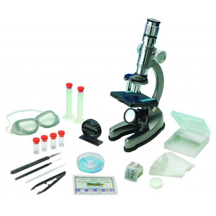 Набор Edu-Toys "Микроскоп" (23 см, увеличение 100х, 300х, 900х)