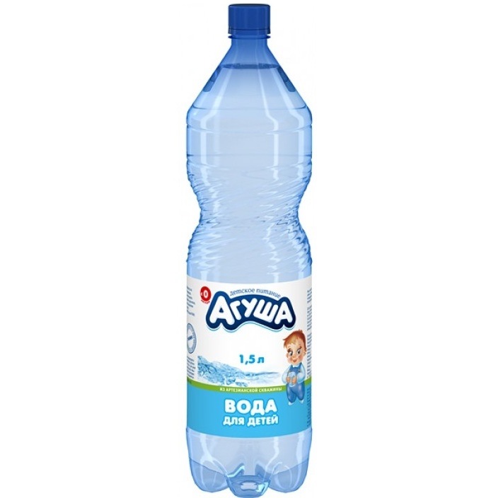 Вода для детей "Агуша" (1,5 л.)