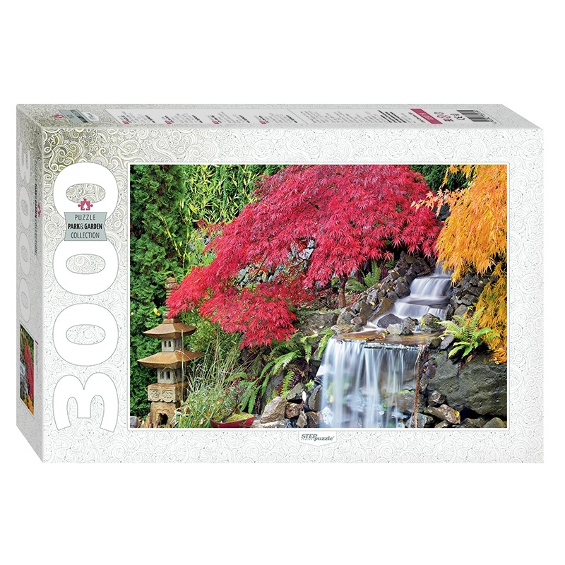 Пазлы "Водопад в японском саду" Step Puzzle (3000 эл.)