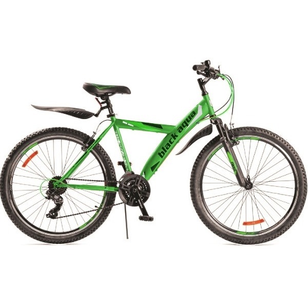 Велосипед 26" Black Aqua Сross matt (21 скорость, зеленый)