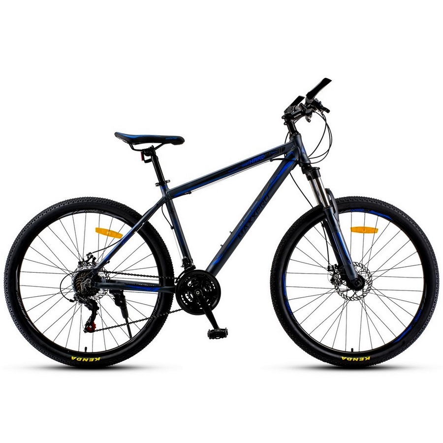 Велосипед 27.5" MaxxPro Hard (матовый черно-синий, 21 скорость)