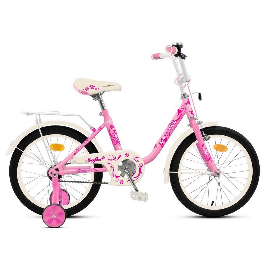 Велосипед 16" MaxxPro Sofia-16-2 (светло-розовый)