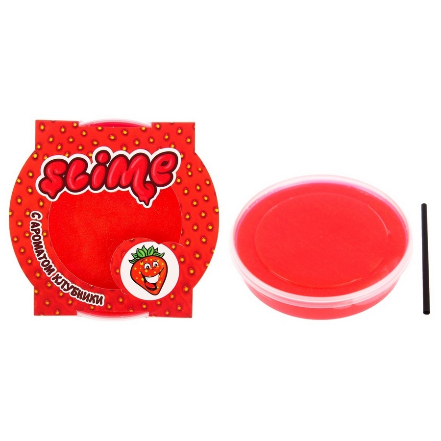 Лизун Slime Mega (аромат клубники, 300 г.)