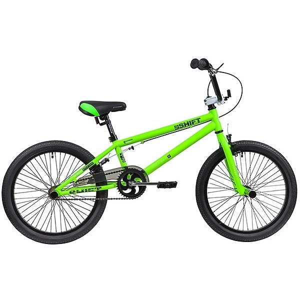 Велосипед 20д.стингер bmx shift, зелёный 137353