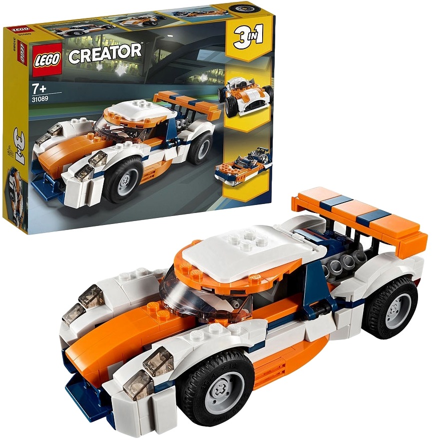 Лего Криэйтор "Оранжевый гоночный автомобиль"