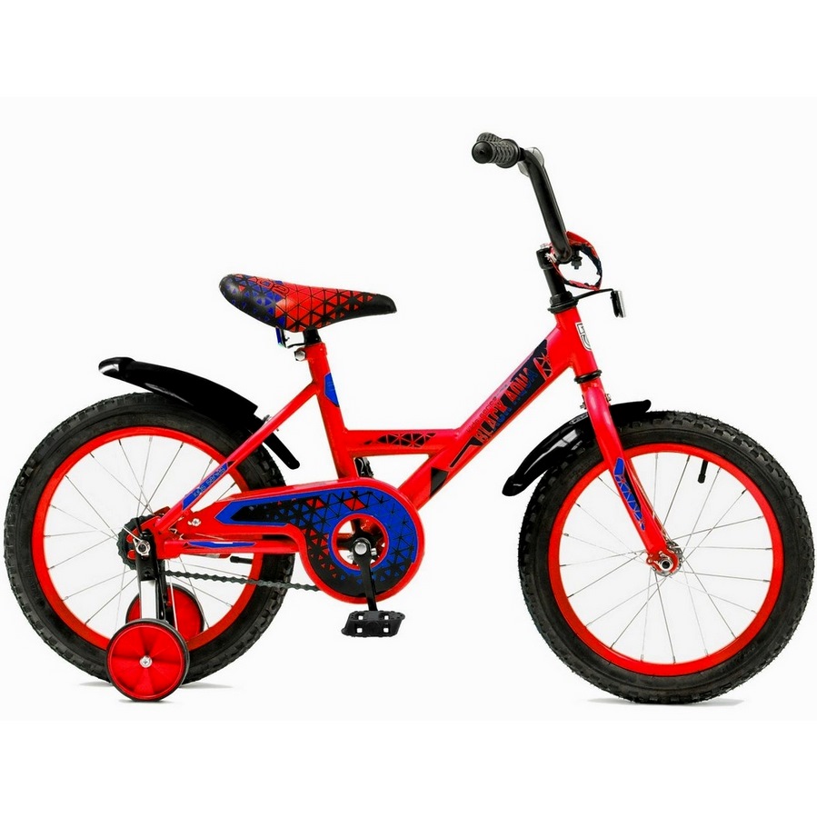 Велосипед 18" BlackAqua 1802 base (красный, свет)
