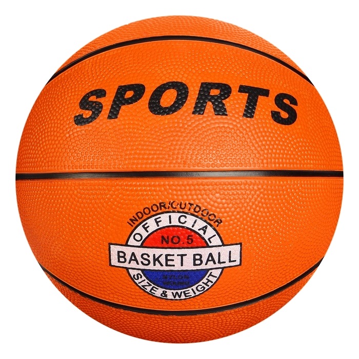 Мяч баскетбольный Sport (размер 5, 400 г, бутиловая камера, клееный)