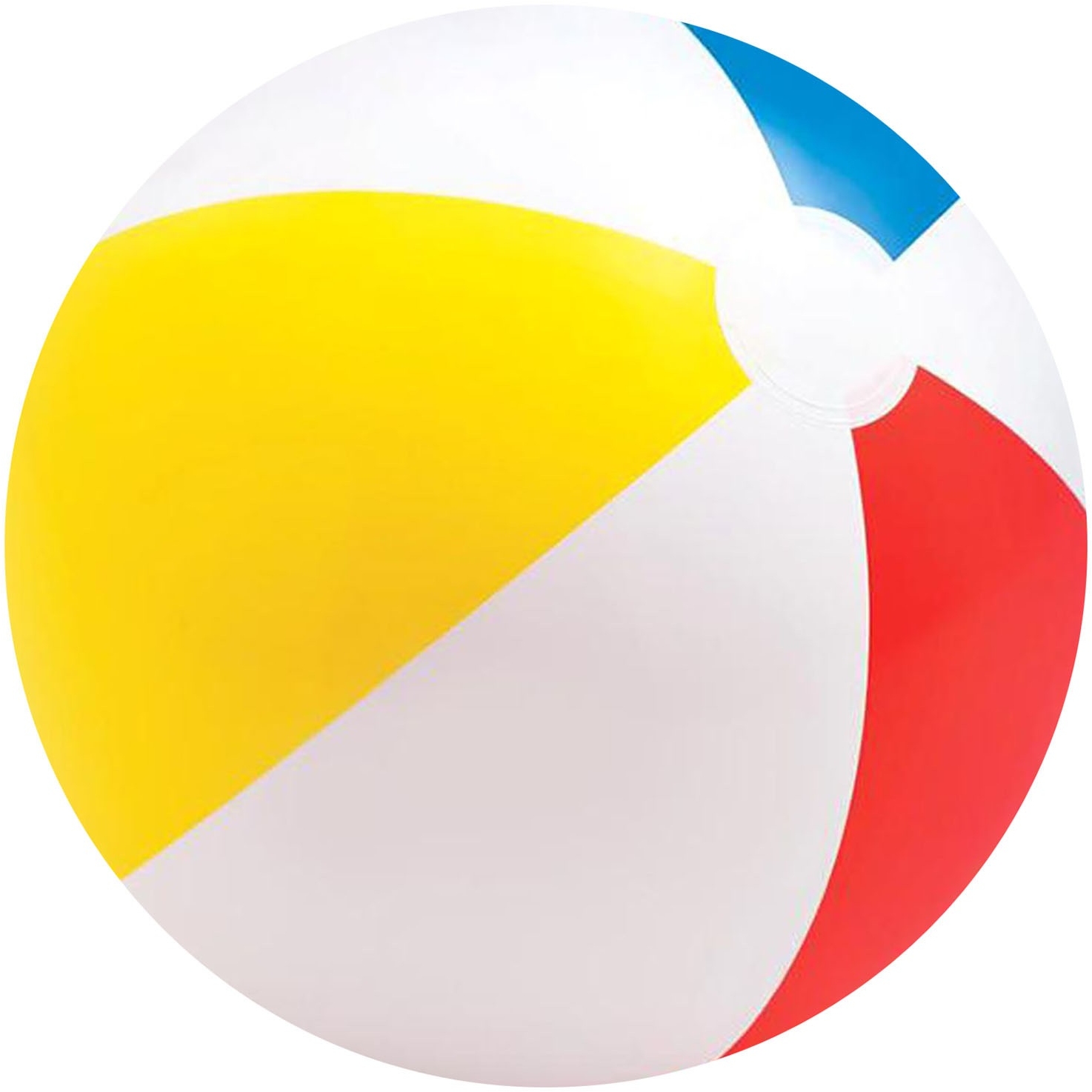 Мяч пляжный "Цветной" (51 см)