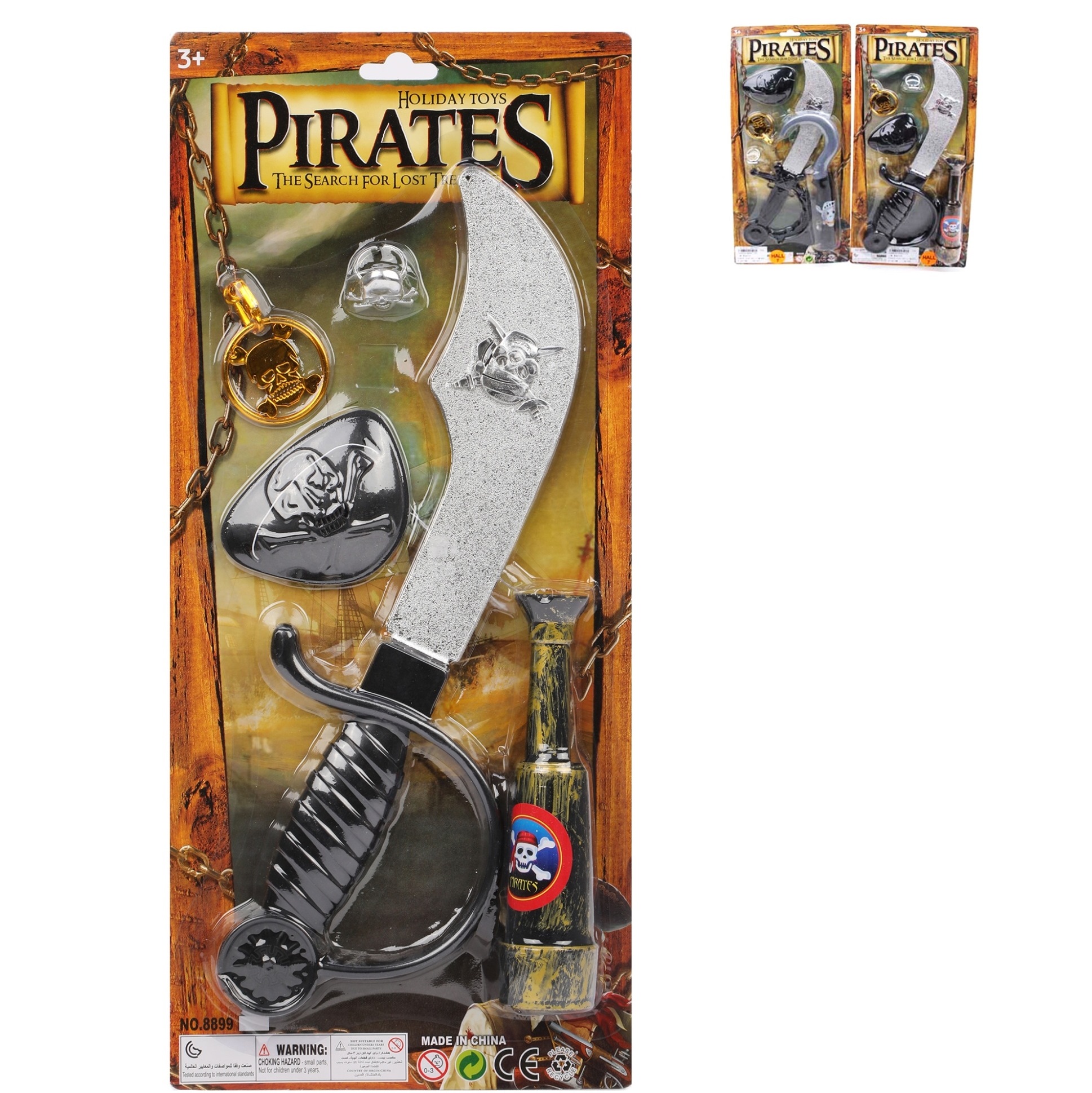 Игр.набор Пираты, в комплекте 5 предметов, блистер, в ассортименте 8899-17A