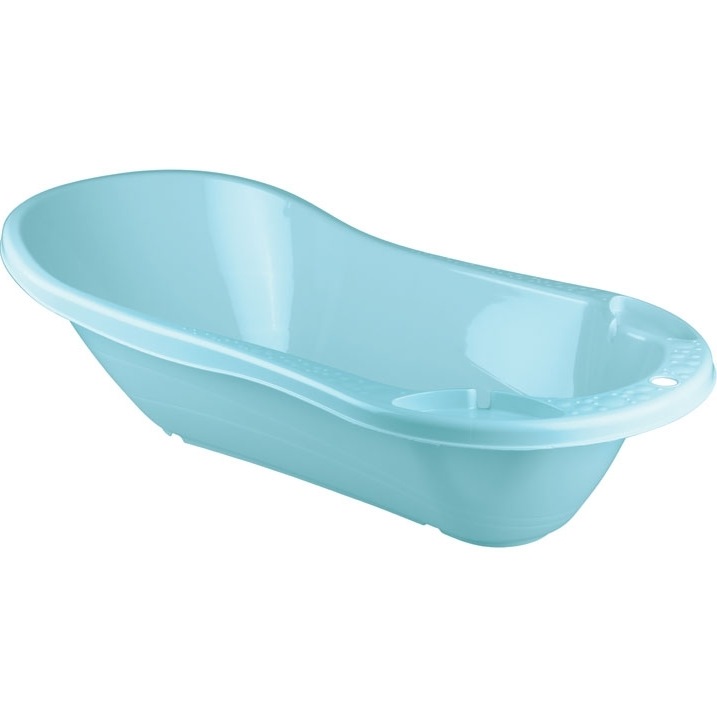 Ванна "Пластишка" с клапаном (голубой)