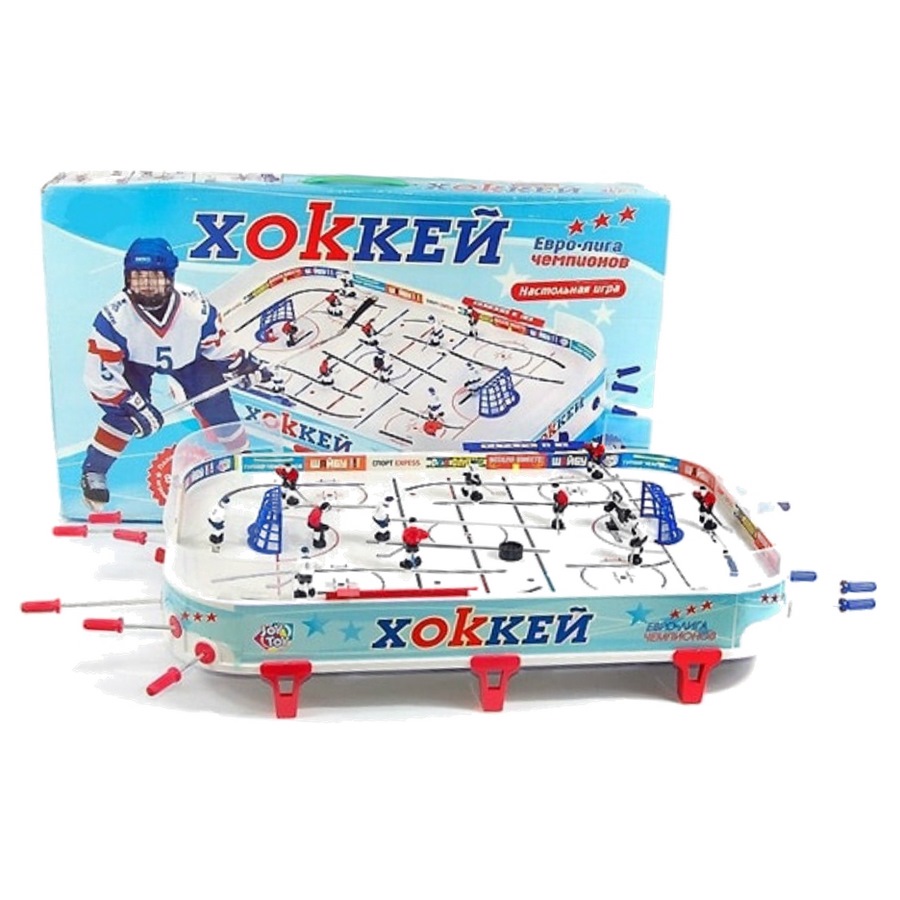 Настольная игра "Хоккей" (51х33.5 см, 38 предметов)