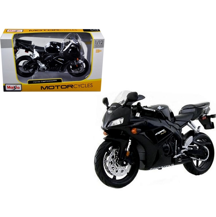 Мотоцикл Maisto Honda Cbr1000Rr (черный, 10 см)