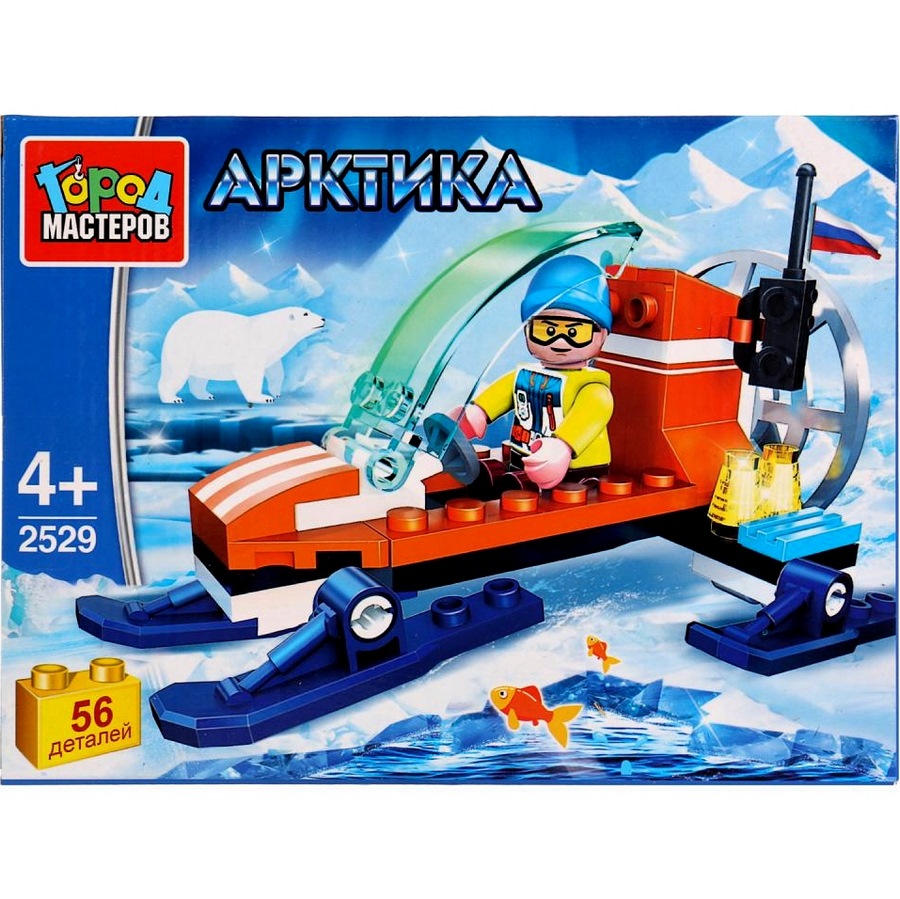 Конструктор "Город мастеров" Арктика (56 дет.)