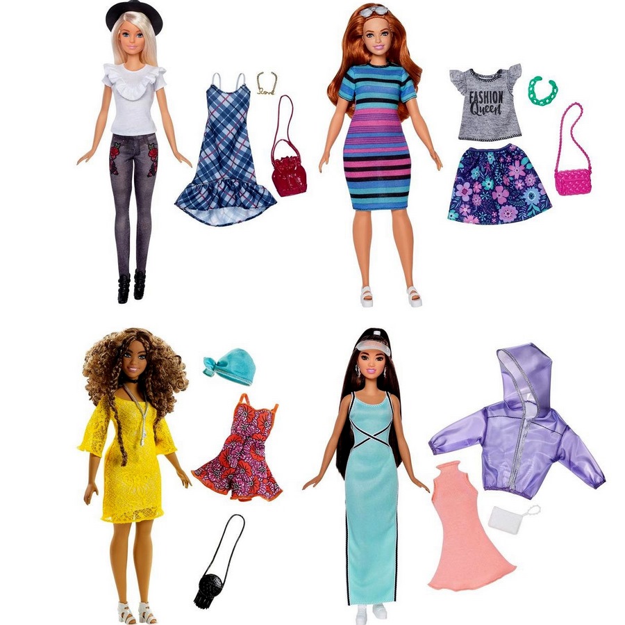 Кукла Барби "Игра с модой" (набор одежды, 29 см)